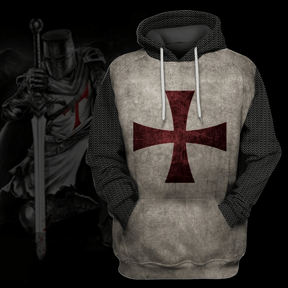 Amazing Vintage Knight Costume Hoodie 3D All over print