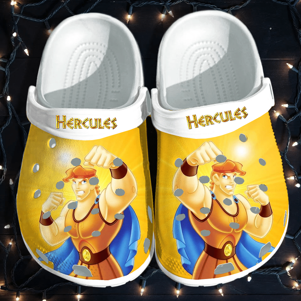 Hercules For Men And Women Gift For Fan Classic Water  3D Crocband Clog