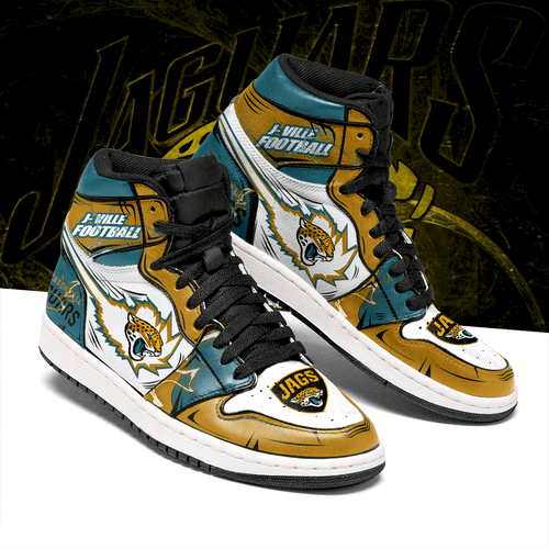 Jacksonville Jaguars Air Jordan Jordan High Sneakers Plus Size