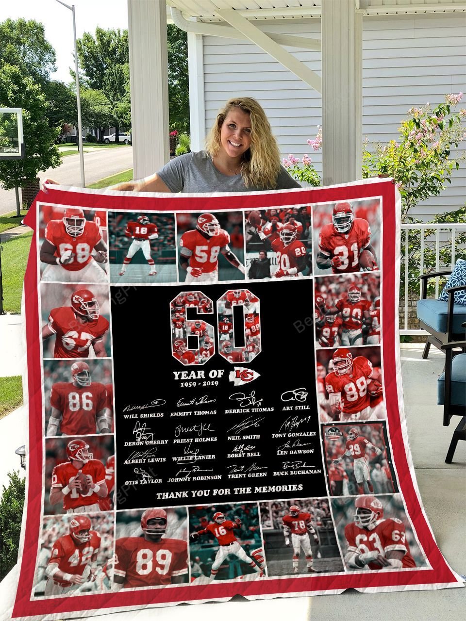 Kansas City Chiefs Quilt I1D1