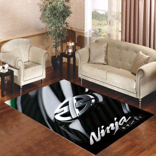 Kawasaki Ninja H2R Living Room Carpet Rugs Area Rug For Living Room Bedroom Rug Home Decor