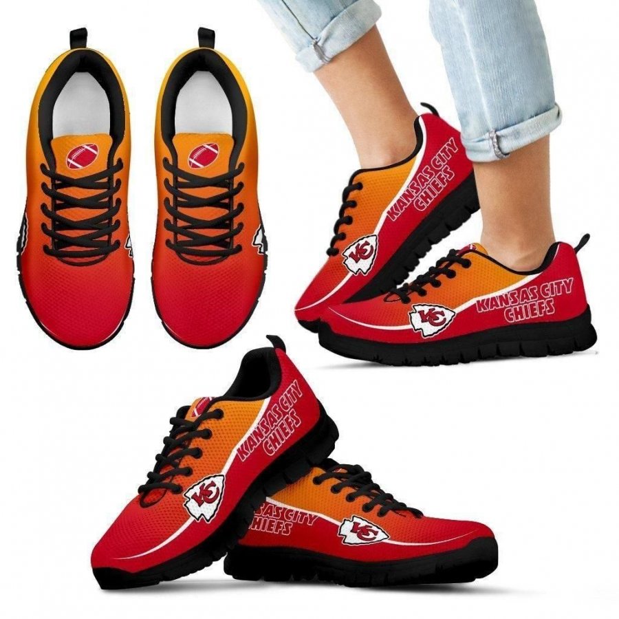 Colorful Kansas City Chiefs Passion Sneakers #969