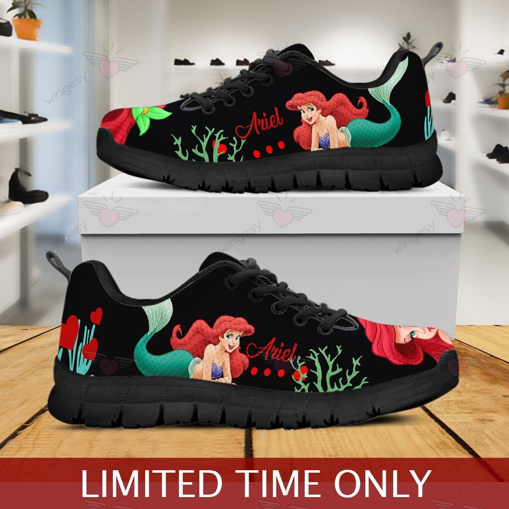 Cartoon Ariel Ari Name Sneakers Shoes QT009050Sa