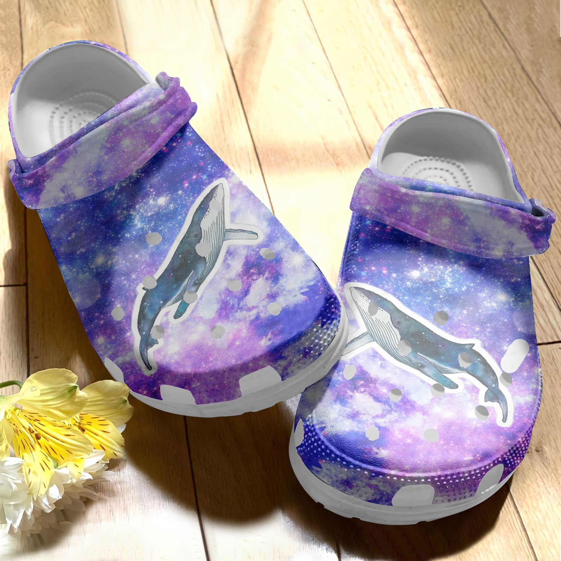 Magical Humpback Whale Crocs Shoes – Underwater Animal  Shoes Crocbland Clog Birthday Gifts For Boy Girl Daughter Son