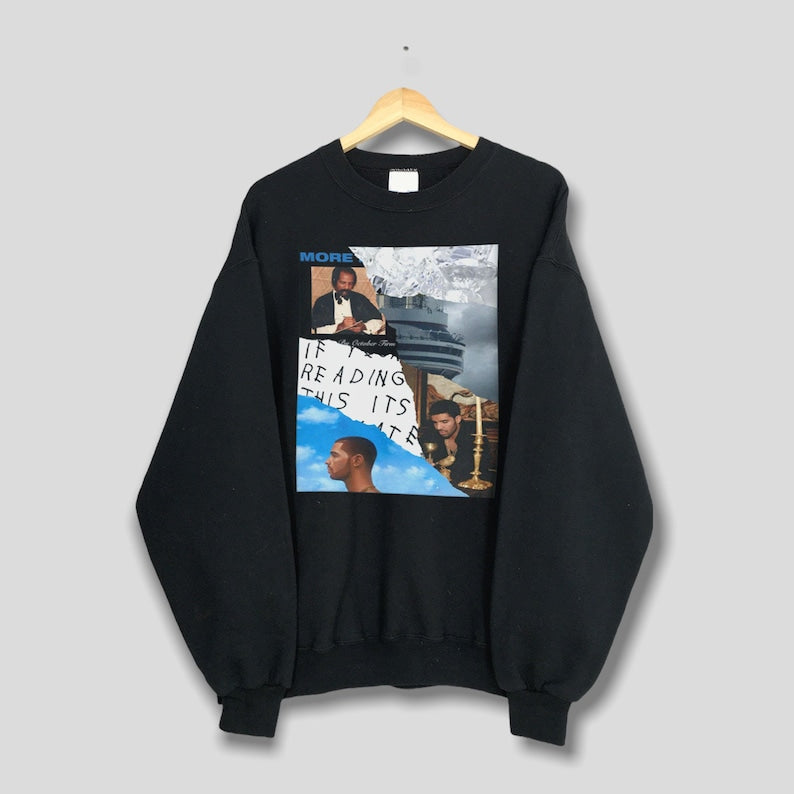 Drake Crewneck Sweatshirt, Drake Shirt, Drake Sweatshirt, Bootleg Drake Graphic Tee, Drake Concert Shirt, Drake Rap T-Shirt