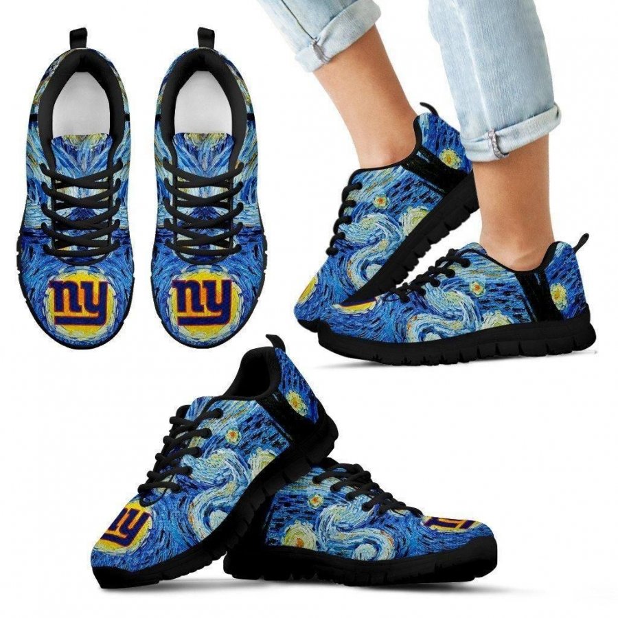 Sky Style Art Nigh Exciting New York Giants Sneakers #566