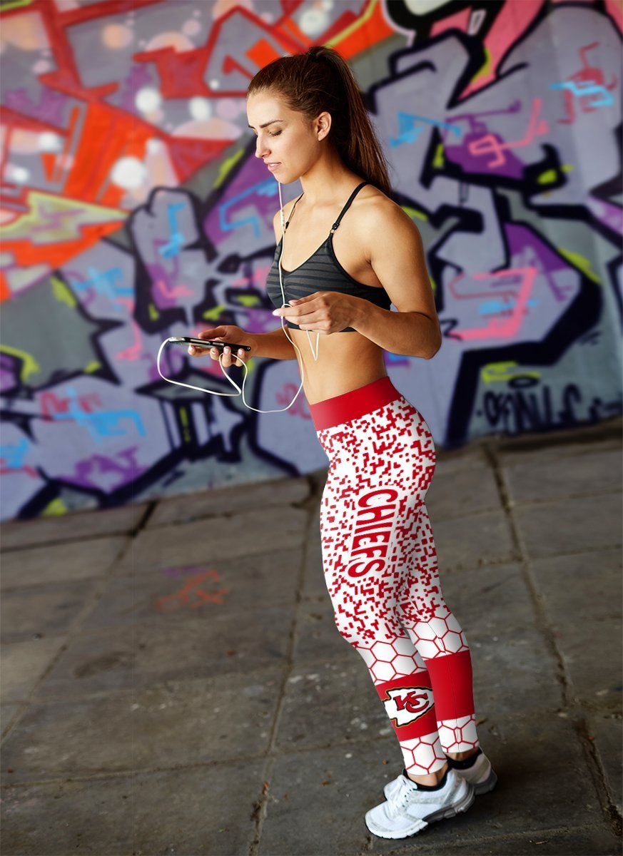 Incredible Patterns Luxury Kansas City Chiefs Leggings