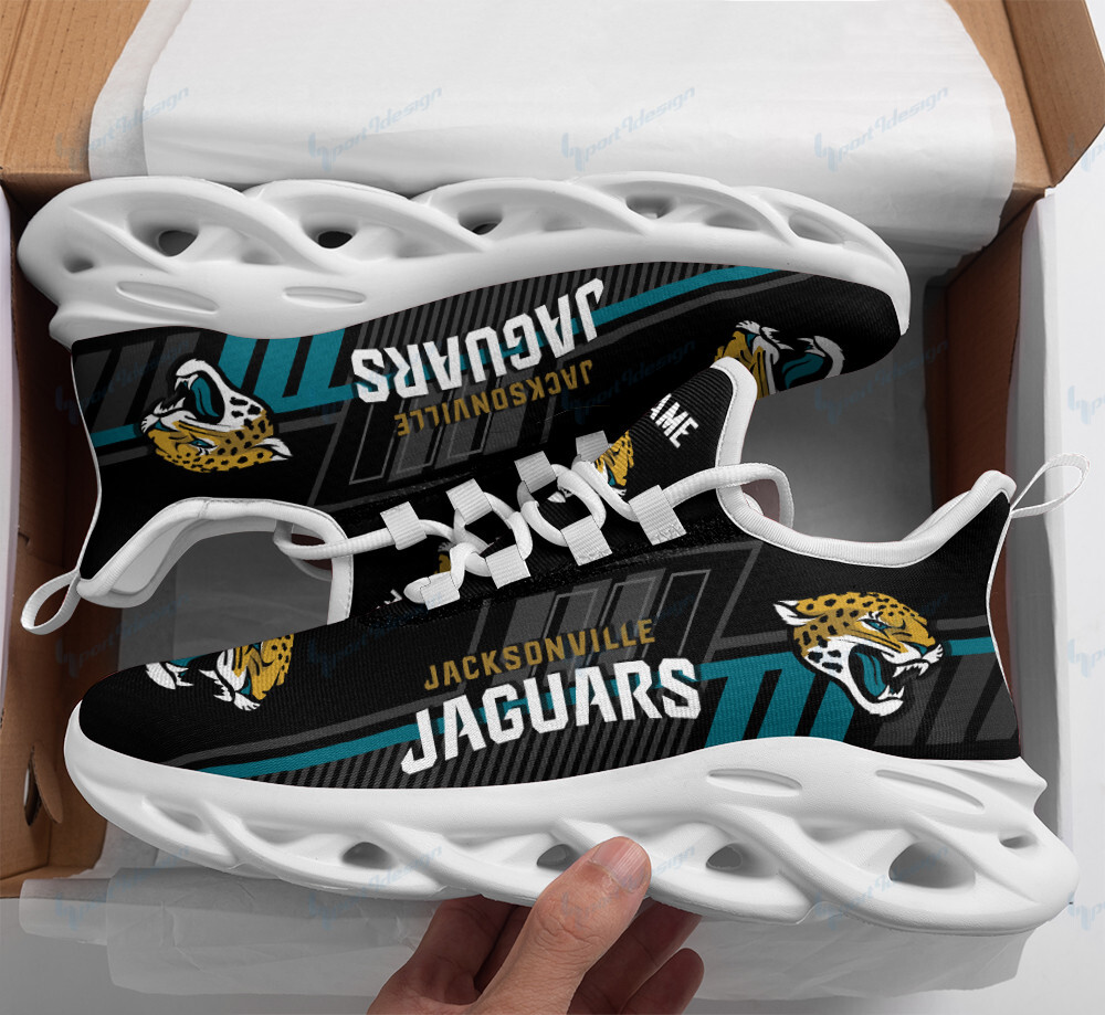 Jacksonville Jaguars Personalized Yezy Running Sneakers Bg246