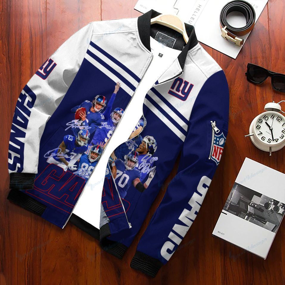 New York Giants Bomber Jacket 072