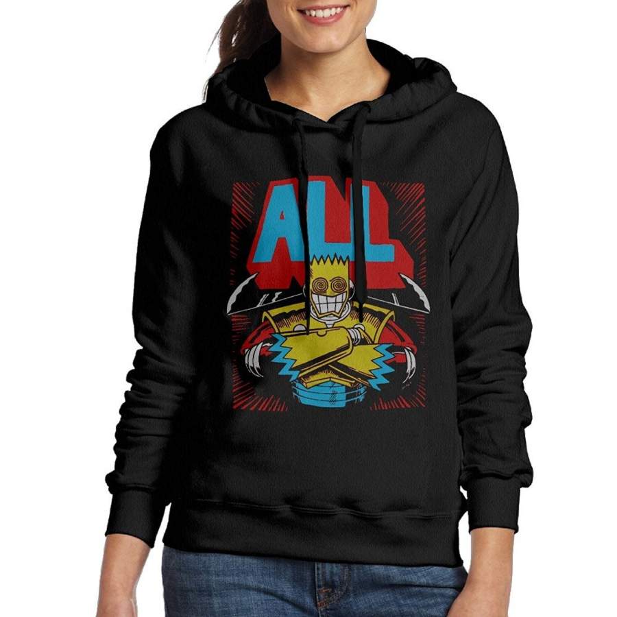 ALL Allroy’s Revenge Box Samurai Shreen Cool Hoodies Hooded Sweatshirt Fashion