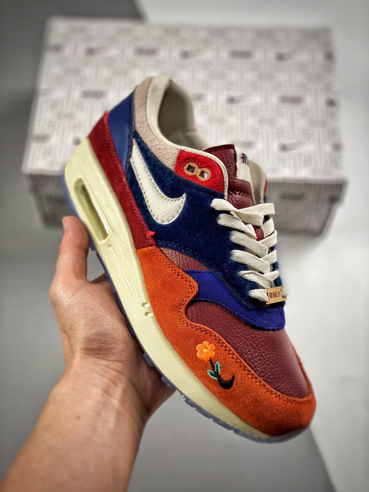 Kasina X Nike Air Max 1 Won-Ang Orange Multicolor DQ8475-800 5340813