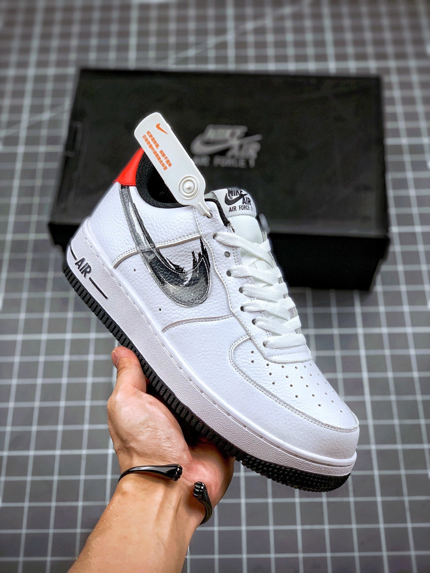 Nike Air Force 1 Brushstroke White 5340682