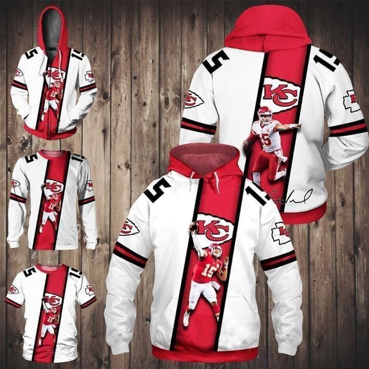 Kansas City Chiefs Players 35685 Unisex 3D Zip up Hoodie Jacket T-shirt