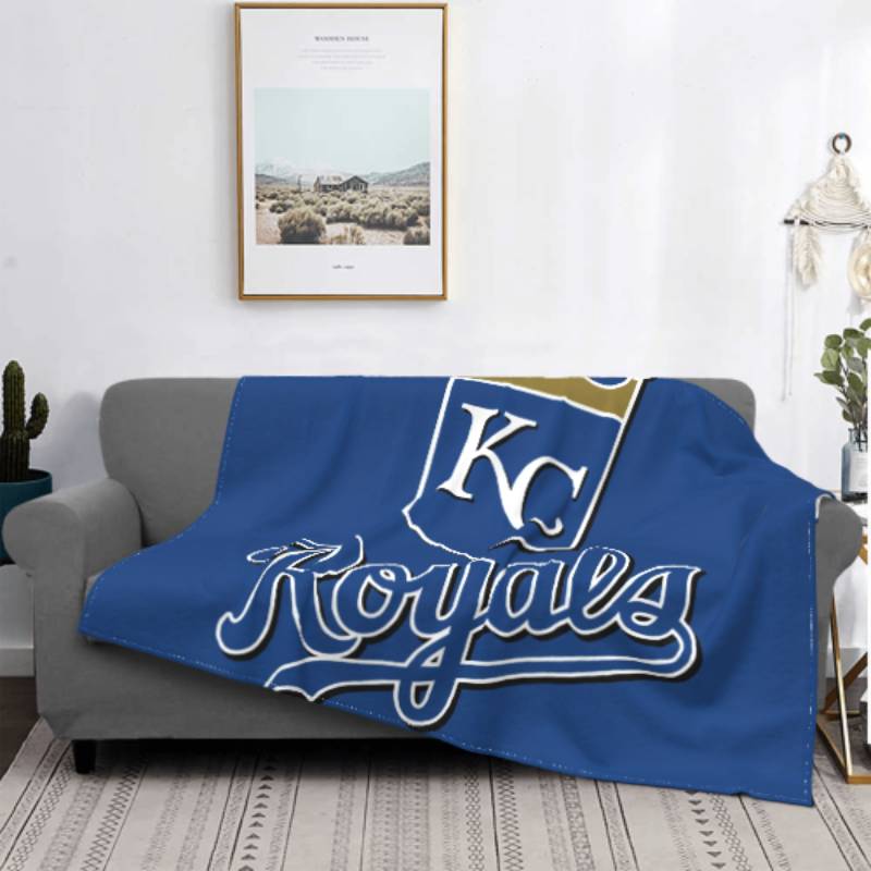 Kansas City Royals 3D Full Printing Blanket V5