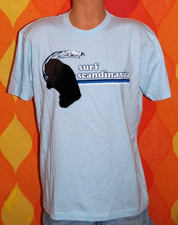 Vintage Vantage Tee Surf Scandinavia Furry 3 d Buffalo shirt Funny shirt