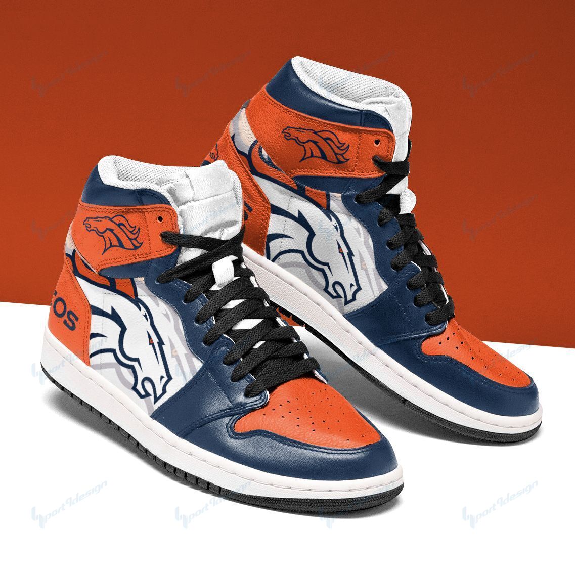 Denver Broncos Custom Jshoes