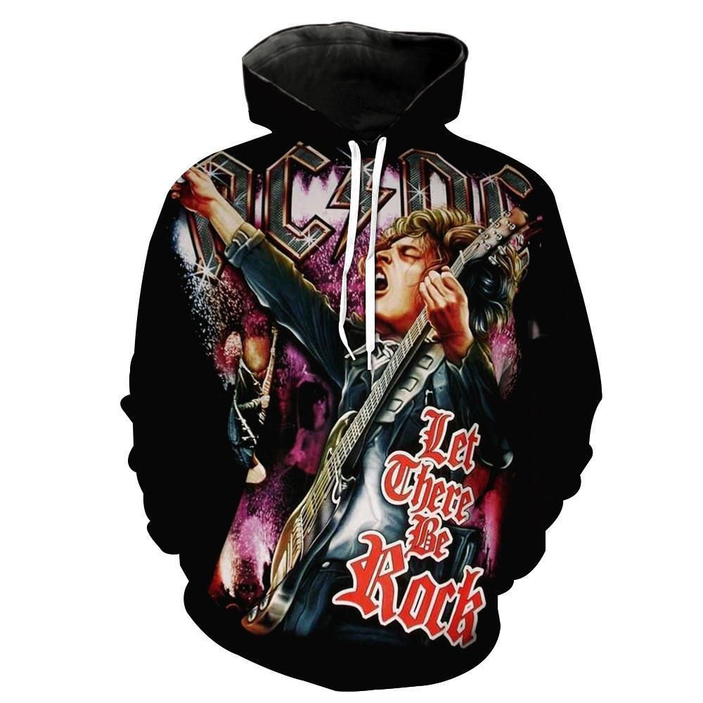 Cool Custom Hoodie Acdc Rock Band 3D &hellip;