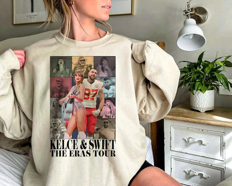 Travis Kelce Taylor Swiftie Eras Tour Sweatshirt, Travis Kelce Eras Tour Hoodie, Travis Kelce Shirt, Kelce Taylor Shirt, Kelce Swiftie Shirt