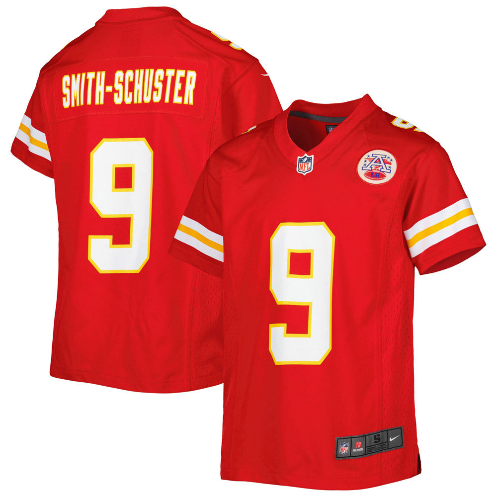 Youth Kansas City Chiefs Juju Smith-Schuster Game Jersey Red