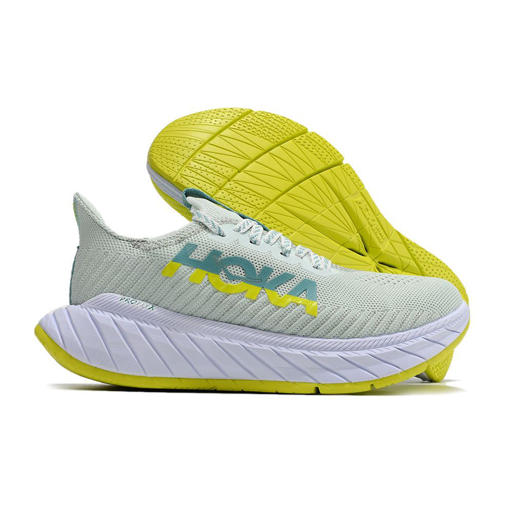 Hoka One One Carbon X 3 Billowing Sail Evening Primrose Shoes Sneakers SNK926283464