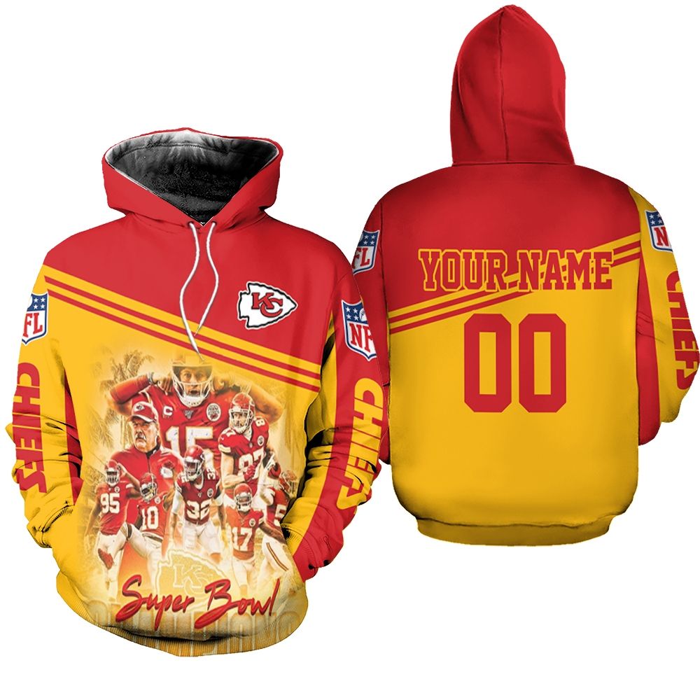 Kansas City Chiefs AFC West Division Champions Super Bowl 2021 Personalized Hoodie