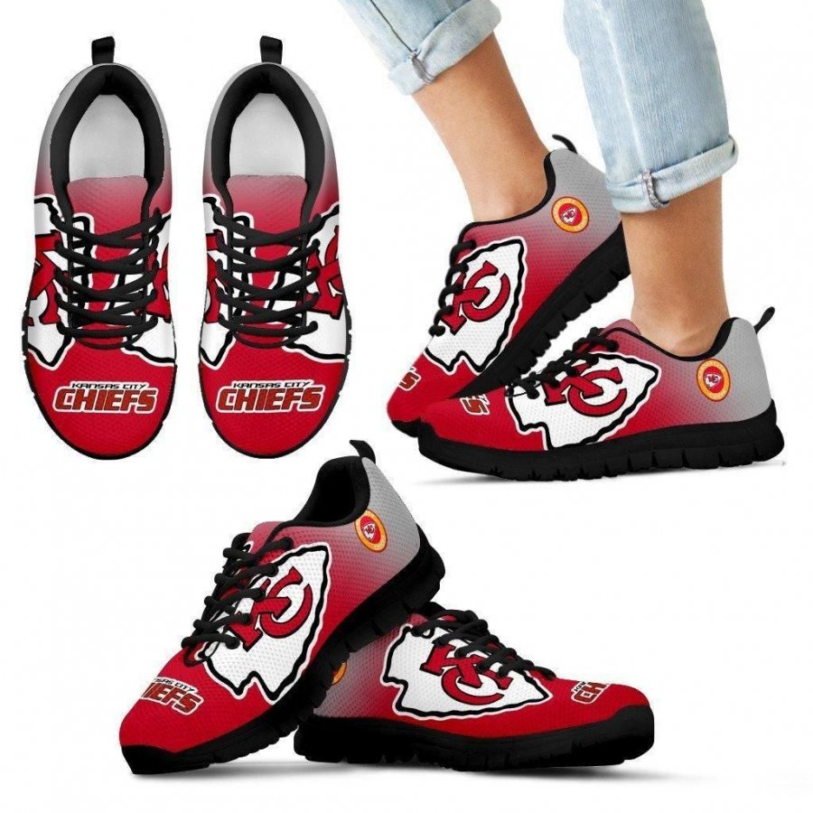 Colorful Unofficial Kansas City Chiefs Sneakers #642