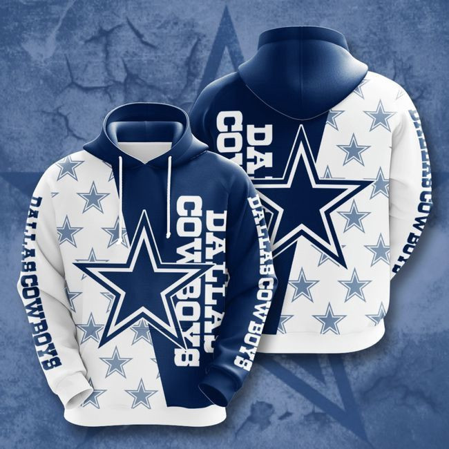 Dallas Cowboys 16 Unisex 3D Hoodie Gift For Fans