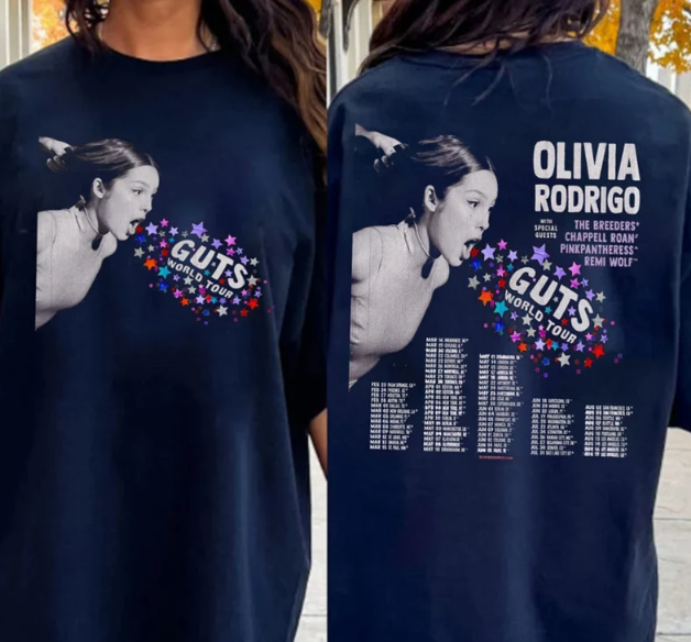 Guts Olivia Rodrigo Shirt, Olivia Rodrigo Guts Sweatshirt, Olivia Rodrigo Guts Merch, Sour Tour Shirt, Vintage Bootleg Shirt, Music Fan Shir