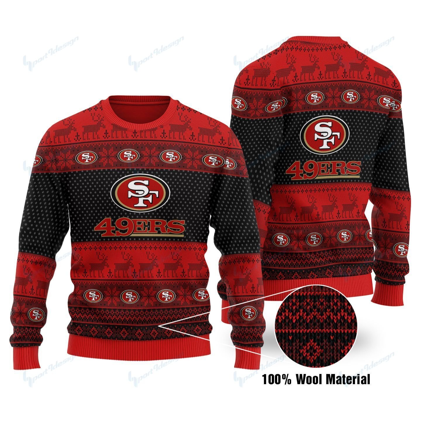 San Francisco 49ers Sweater 02 – Donelanetop Store