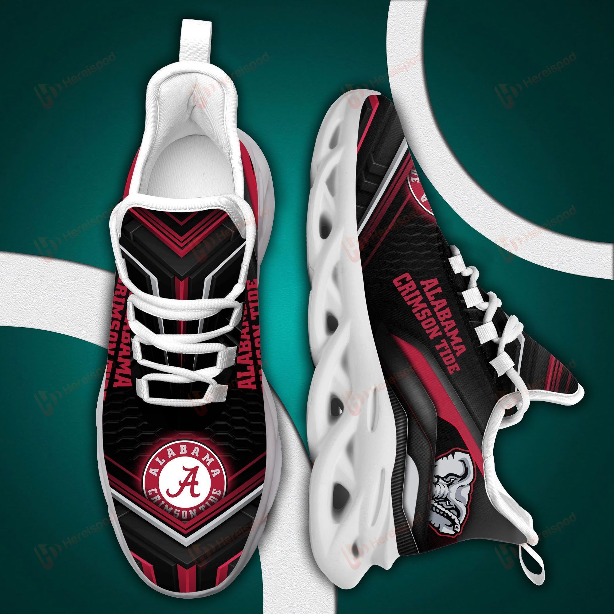 Chsx21081801 Alabama Crimson Tide Max Soul Shoes