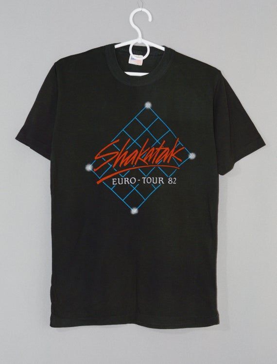 Vintage 1982 Shakatak Euro Tour 82 Shirt