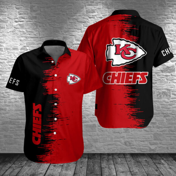 Kansas City Chiefs Button Shirt Bb615