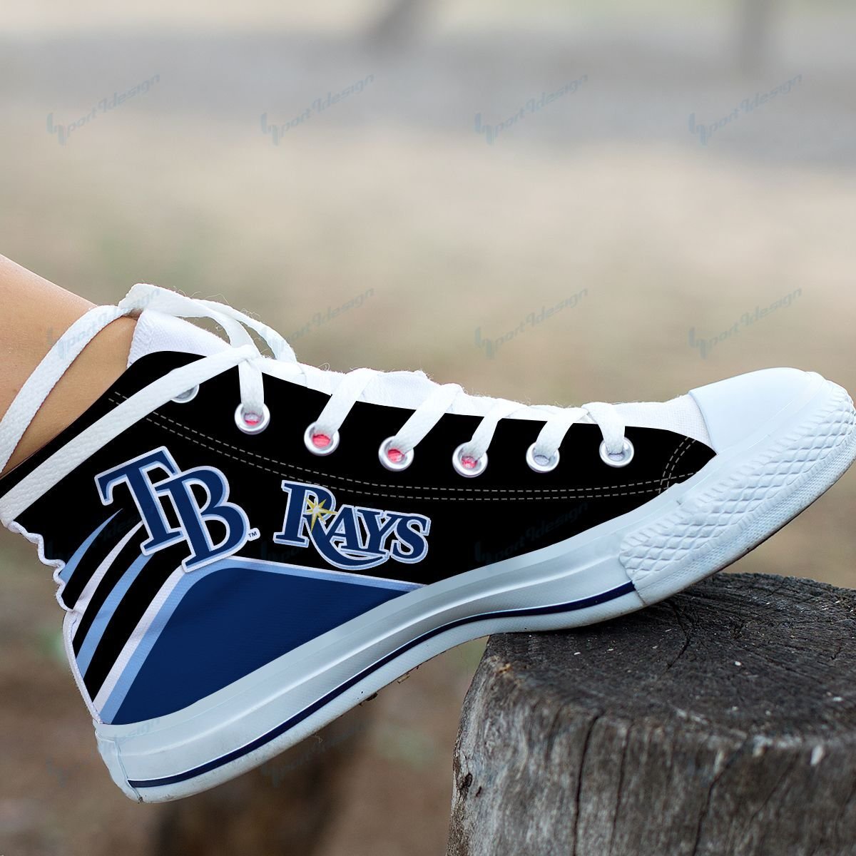 Tampa Bay Rays High Top Shoes 025