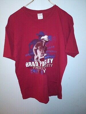 Brad Paisley Bonfires And Amplifiers Tour 2007 Shirt