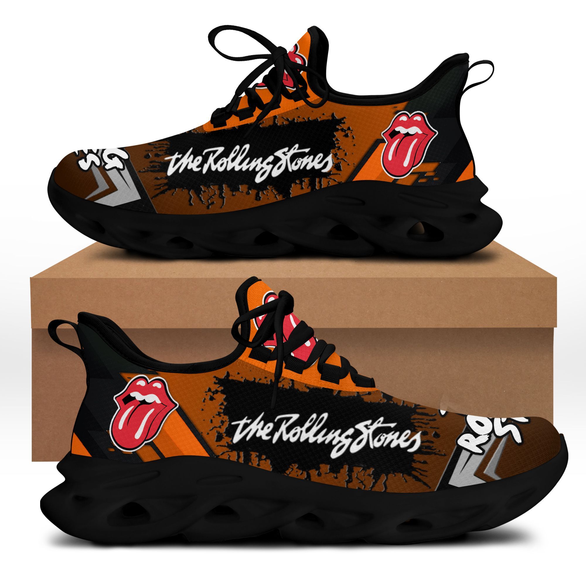 The Rolling Stones NTH-HL BS Running Shoes Ver 3 (Orange)