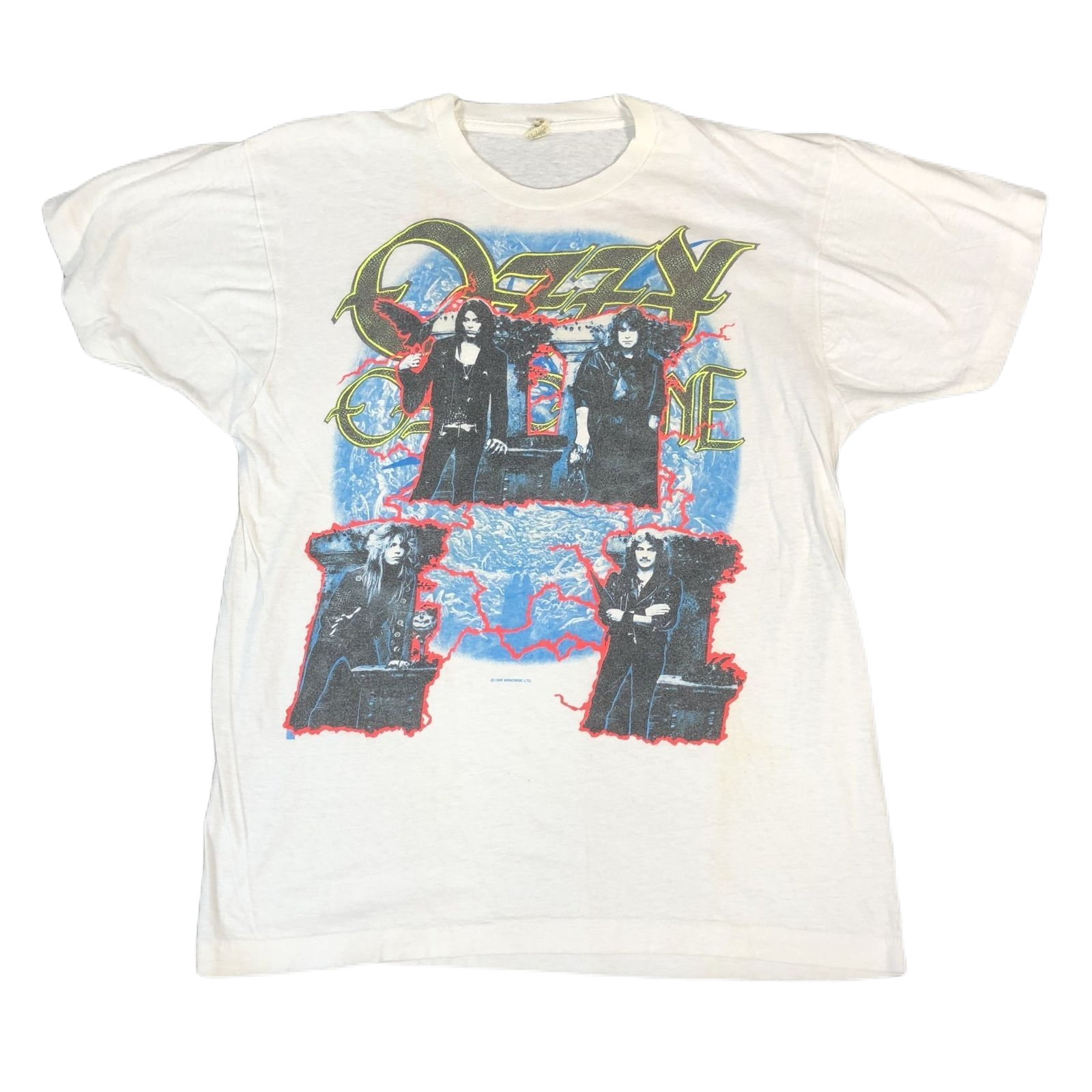 Vintage Ozzy Ozbourne “No Rest For The Wicked Tour ’88-89” T-Shirt