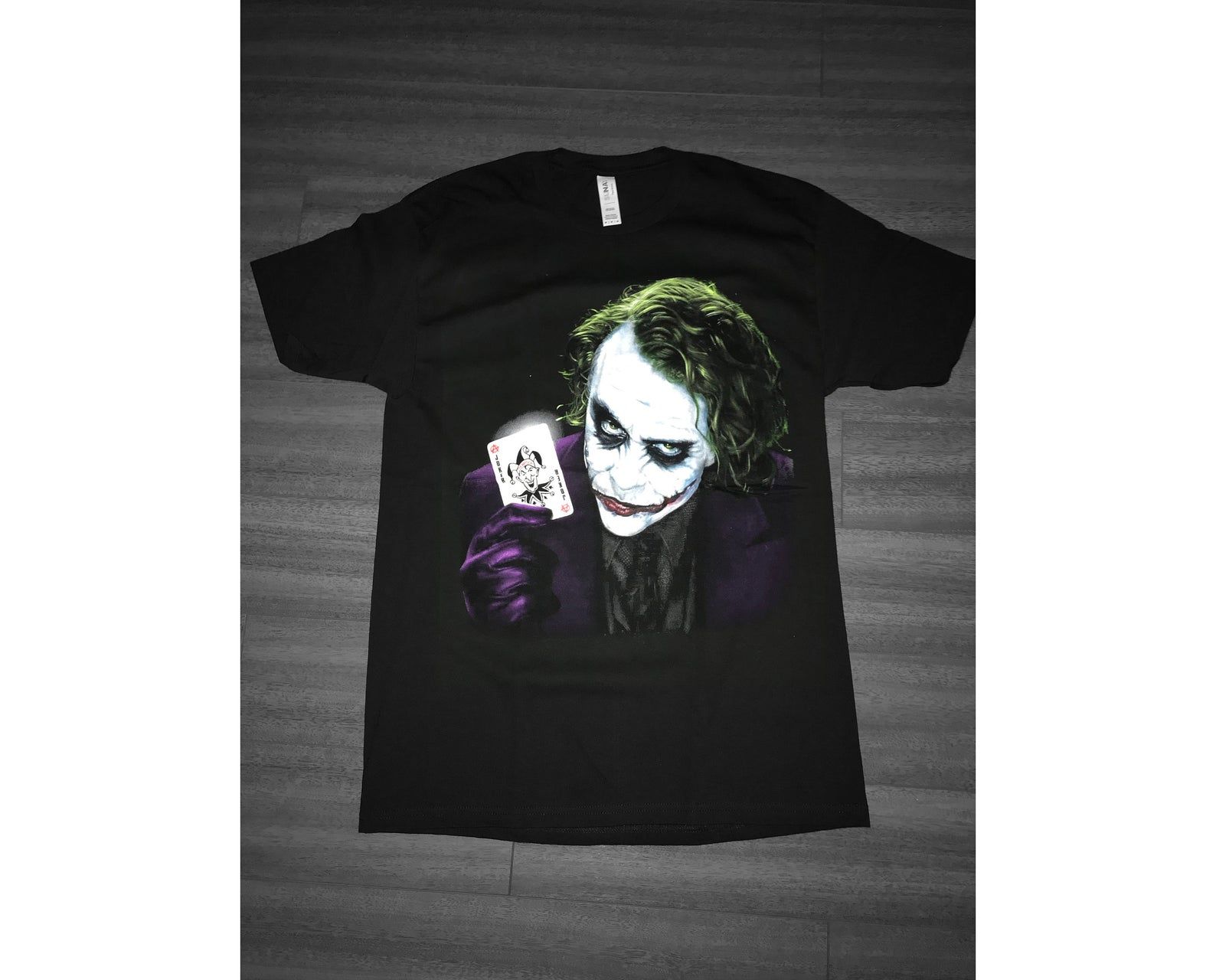 The Joker Heath Ledger Batman T Shirt