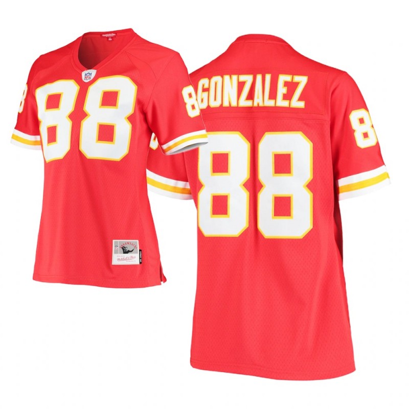 Women’S Kansas City Chiefs #88 Tony Gonzalez Red Legacy Replica Jersey