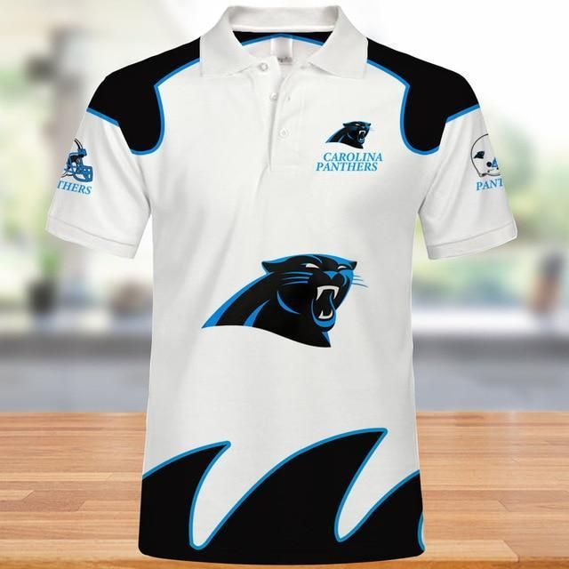 Limited Edition Football Carolina Panthers Polo Shirt - Funnymugsandshirts Fashion