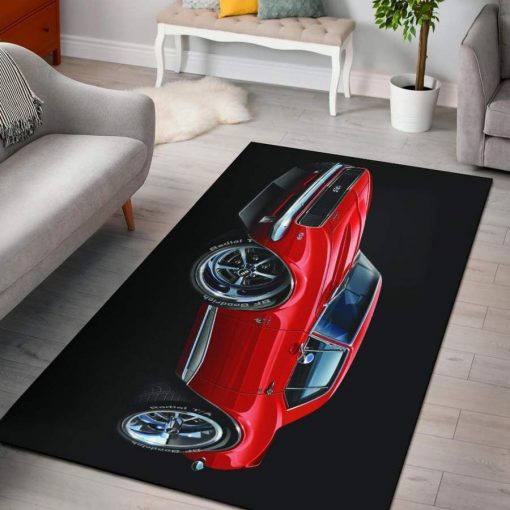 1967 Chevrolet Ss Car Art Camaro Area Rug Living Room Rug Home Decor Carpets