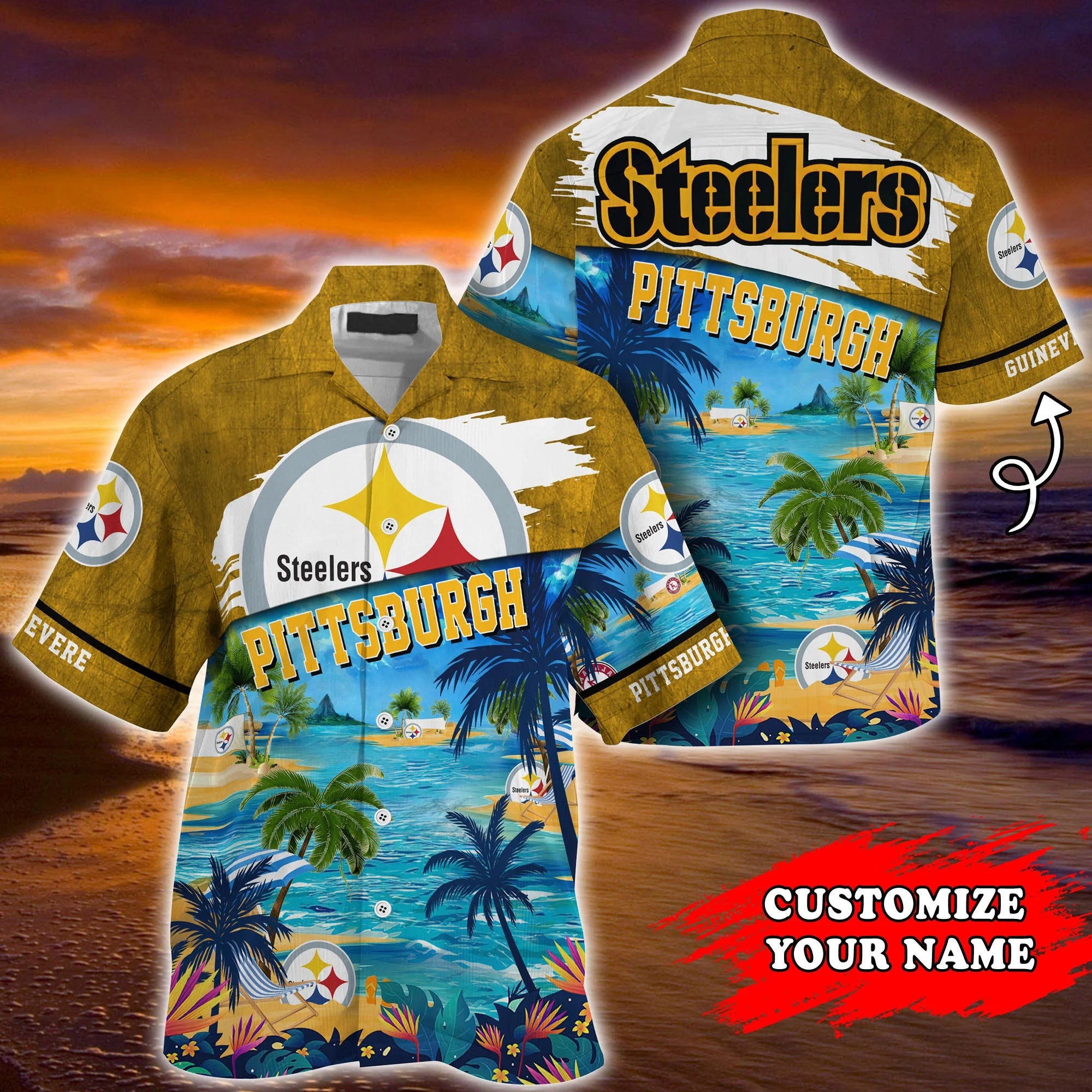 Pittsburgh Steelers Cool Hawaiian Shirt – Donelanetop Store