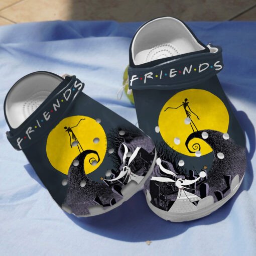 Nightmare Before Christmas Moonlight Crocss Crocband Clog Comfortable Water Shoes