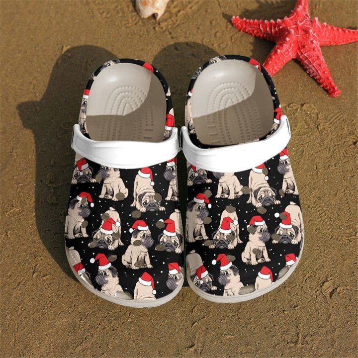 Pug Christmas Sku 1903 Crocs Clog Sh &hellip;