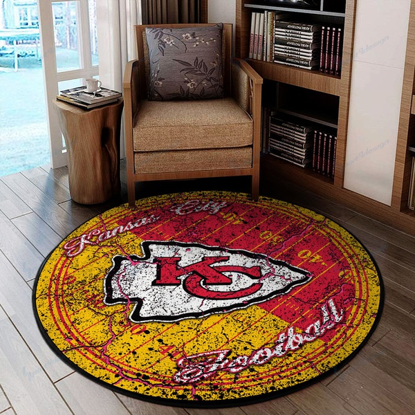 Kansas City Chiefs Round Rug 69