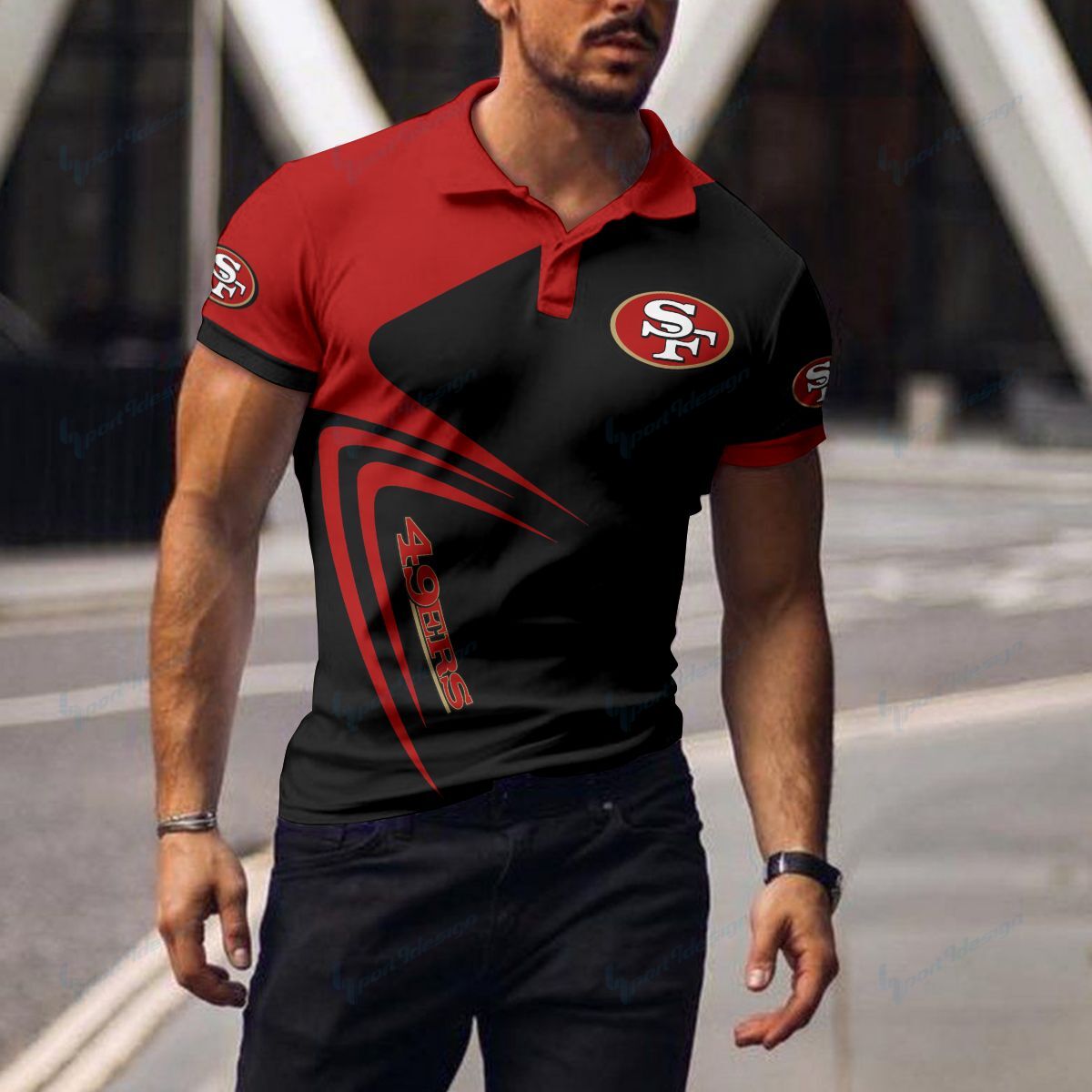 San Francisco 49ers  Polo T-shirt 037