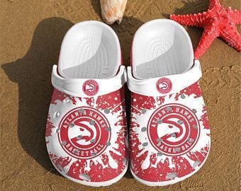 Atlanta Hawks Water Unisex Crocs Clog Shoes