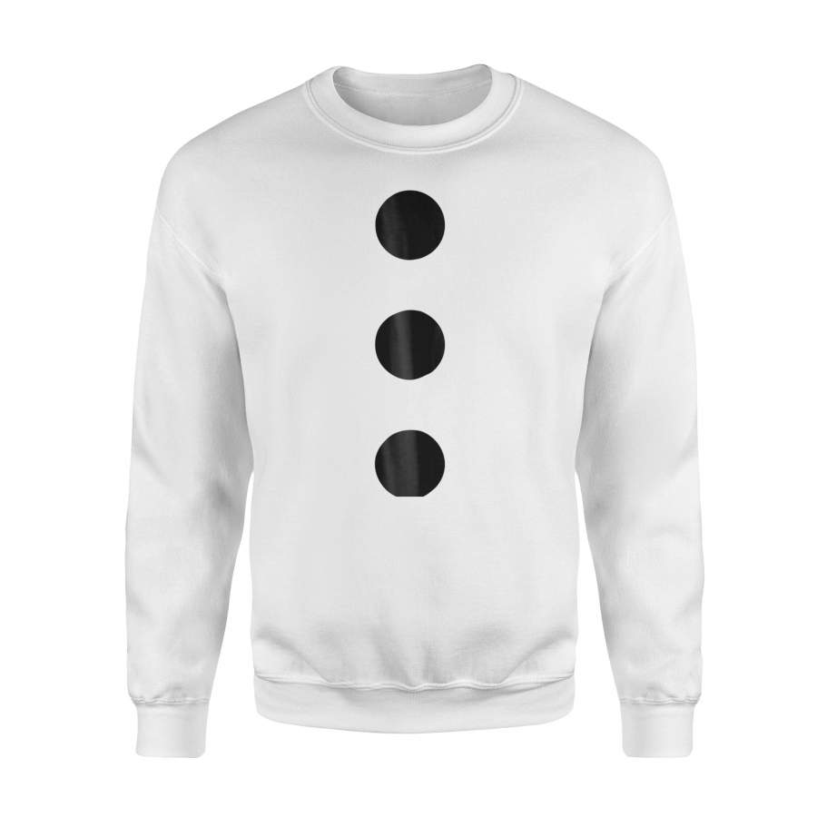 3 Hole Punch Jim Easy Funny Office Halloween Costume Halloween Sweatshirt