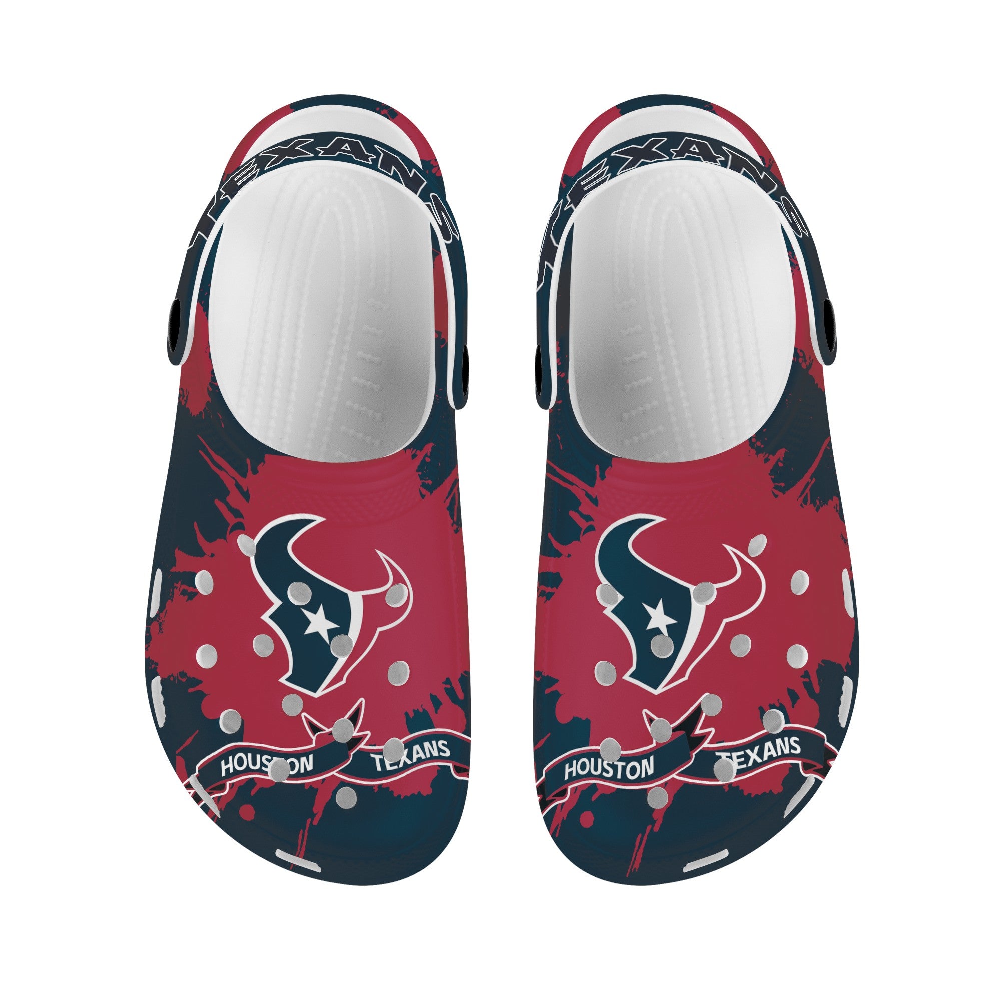 Houston Texans Crocs Shoes No 02