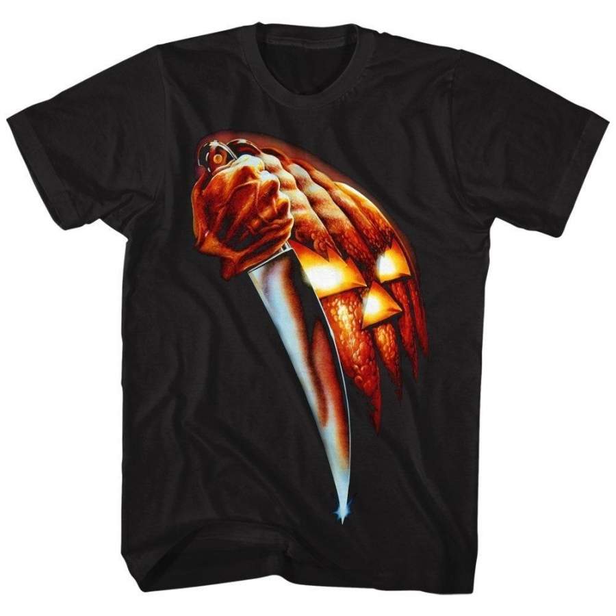 Halloween Shirt Pumpkin Knife Tshirt Shopmytshirts