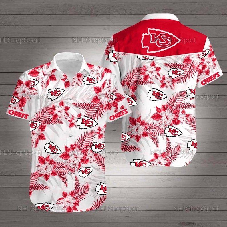 Beach Shirt Nfl Kansas City Chiefs Hawaiian Shirt Summer Beach For Fans